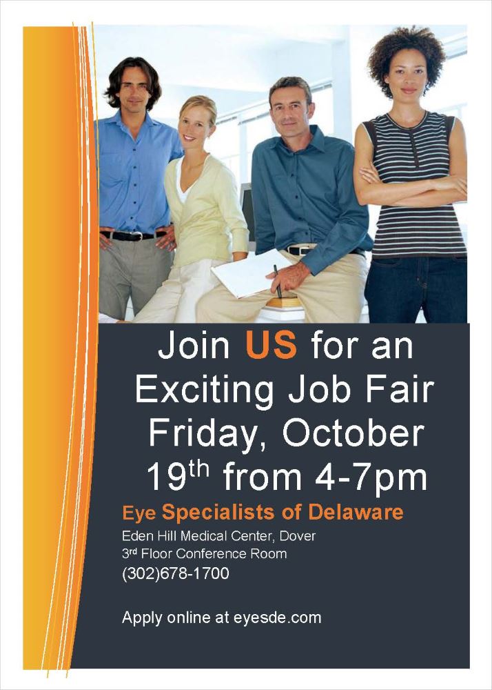 Job Fair at Eye Specialists of Delaware
