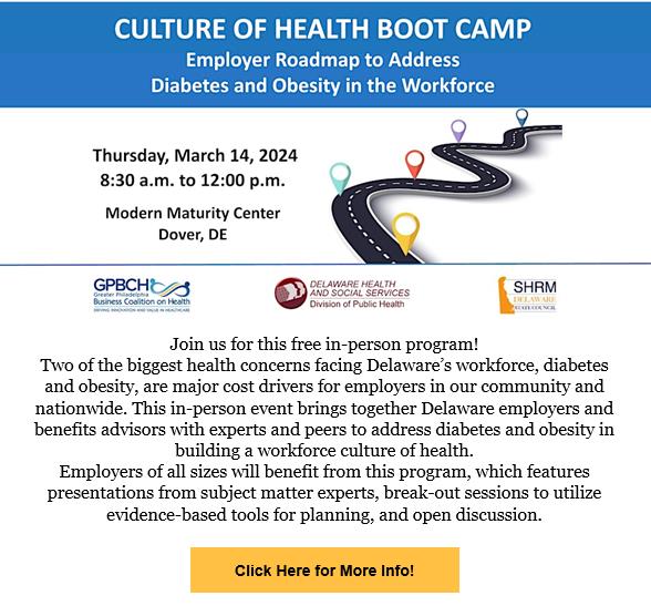 Culture of Health Boot Camp