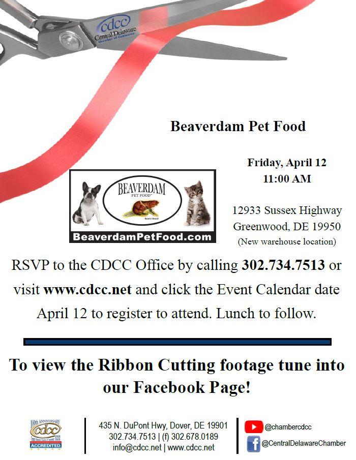 Ribbon Cutting - Beaverdam Pet Food