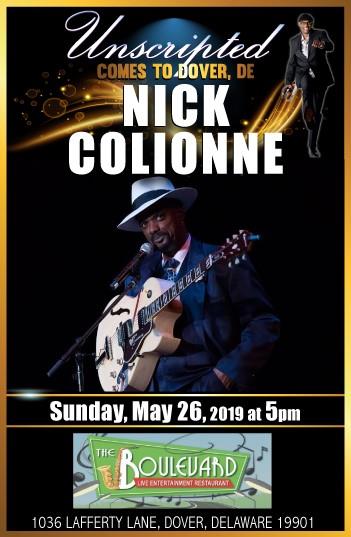 THE BOULEVARD -Unscripted Comes to Dover, DE-Nick Colionne