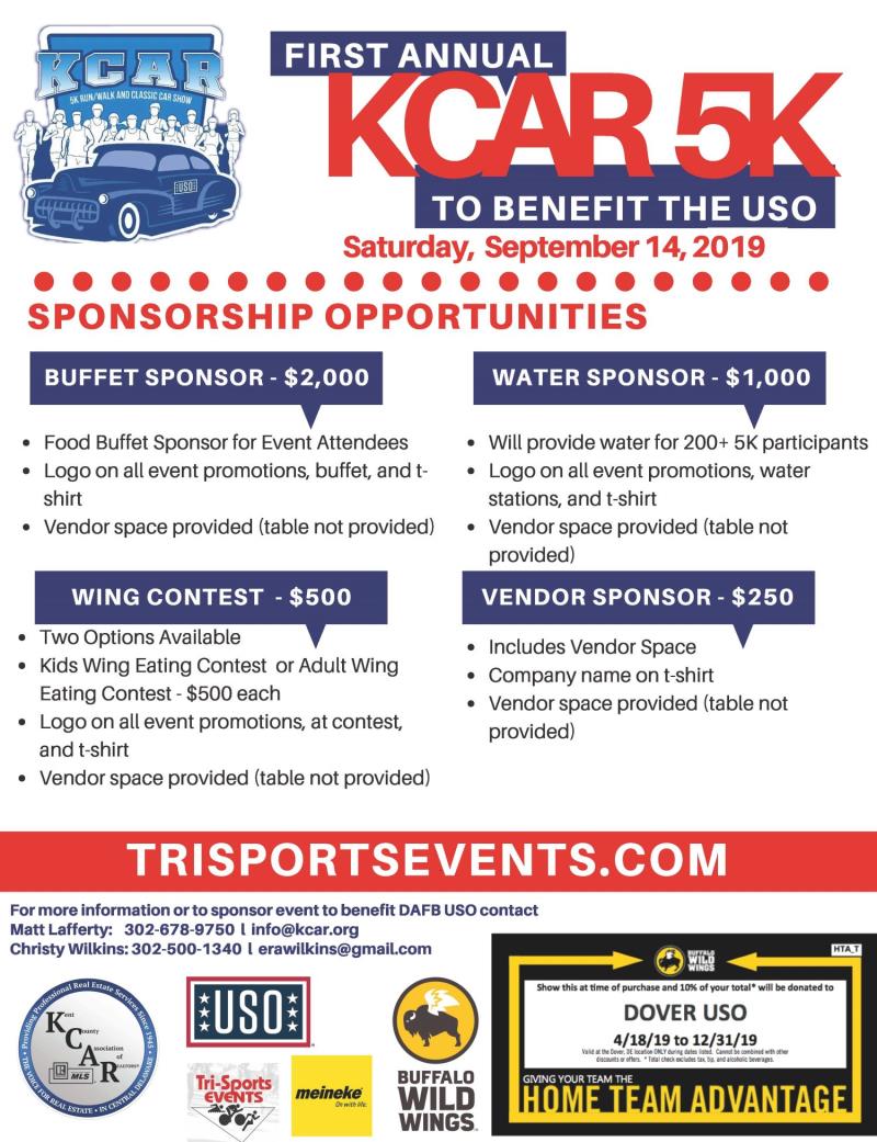First Annual KCAR 5K to Benefit the USO