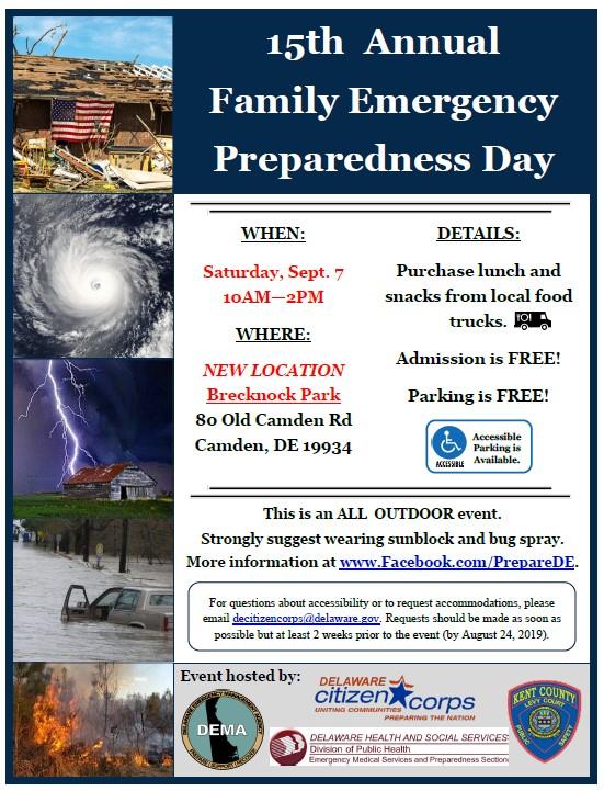 15th Annual Family Emergency Preparedness