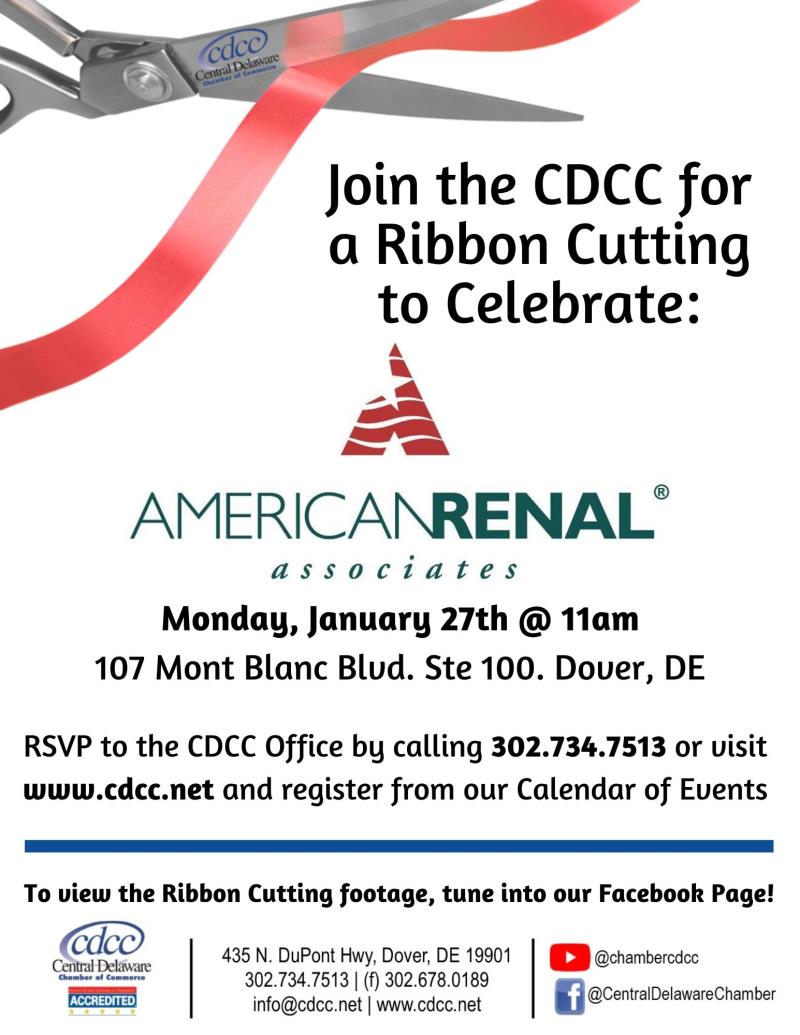 Ribbon Cutting - American Kidney Care of Dover