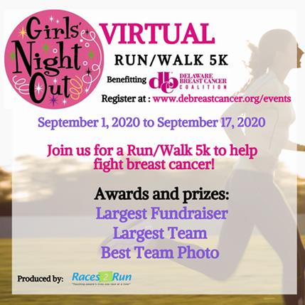 2nd Annual Virtual Girls Night Out 5K (GNO)