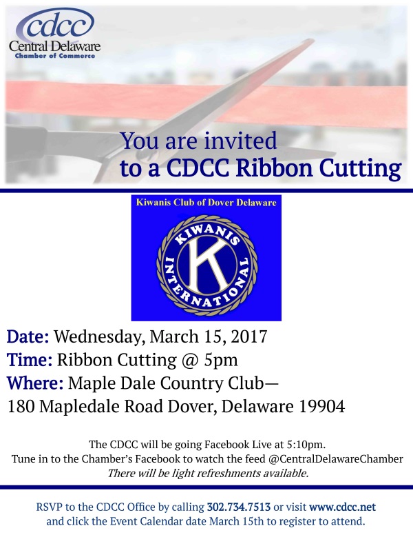 Ribbon Cutting - Kiwanis Club