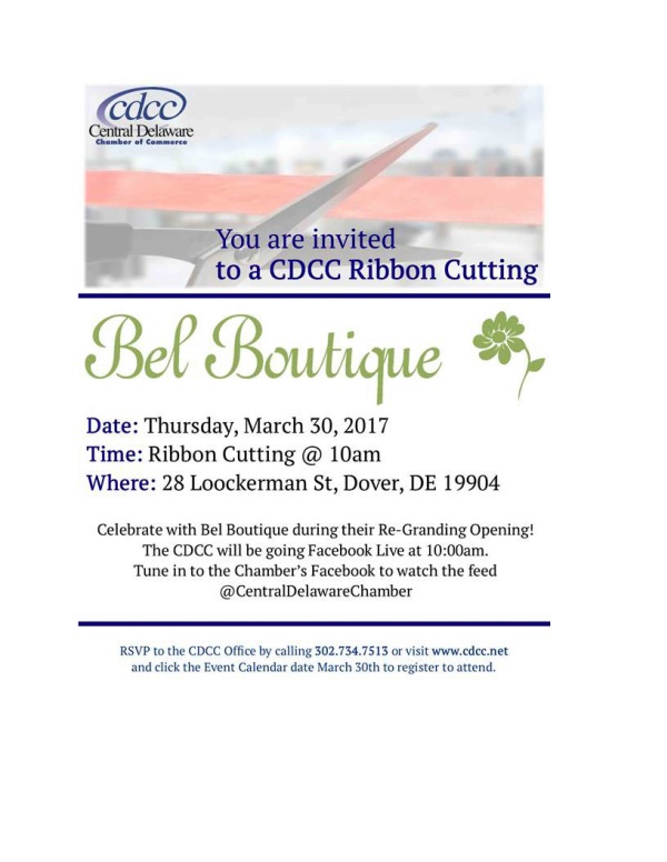 Ribbon Cutting - Bel Boutique