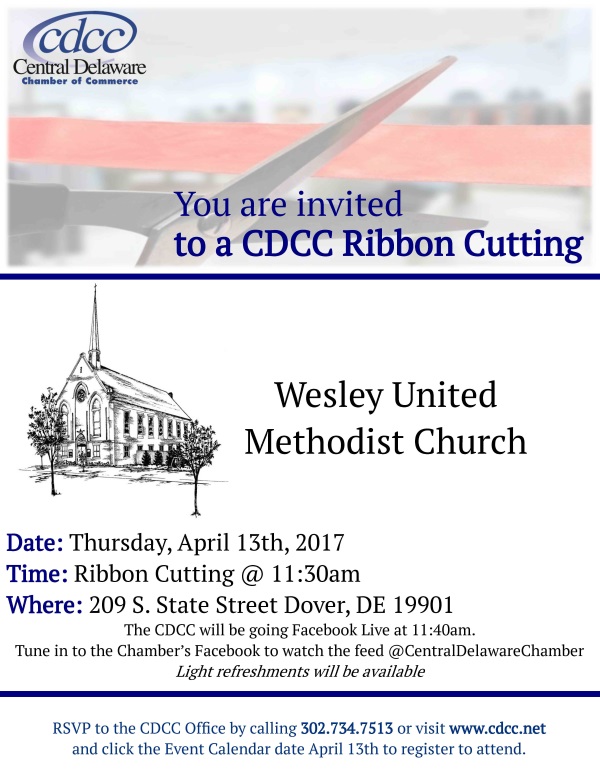 Ribbon Cutting - Wesley United Methodist Church