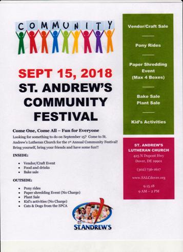 St. Andrew's Community Festival