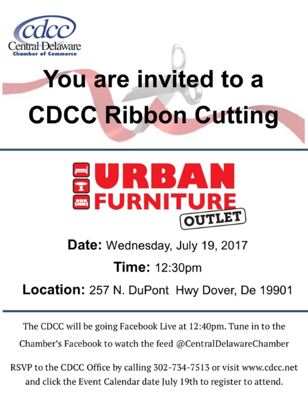 Ribbon Cutting - Urban Furniture