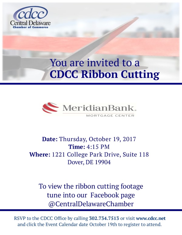 Ribbon Cutting - Meridian Bank