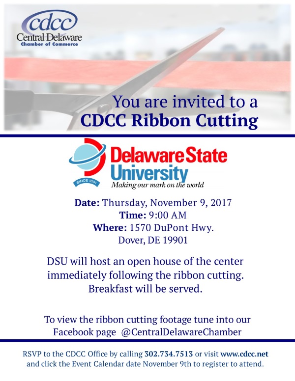 Ribbon Cutting - DSU Training and Technology Center