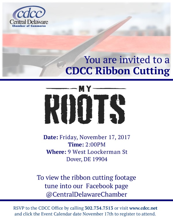 Ribbon Cutting - My Roots