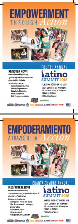 2018 Latino Summit "Empowerment through Action"