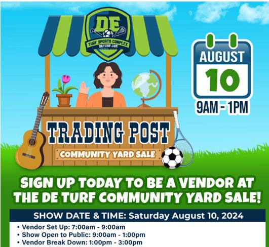 DE Turf Trading Post Community Yard Sale