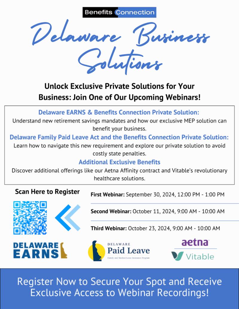 Delaware Business Solutions Webinar