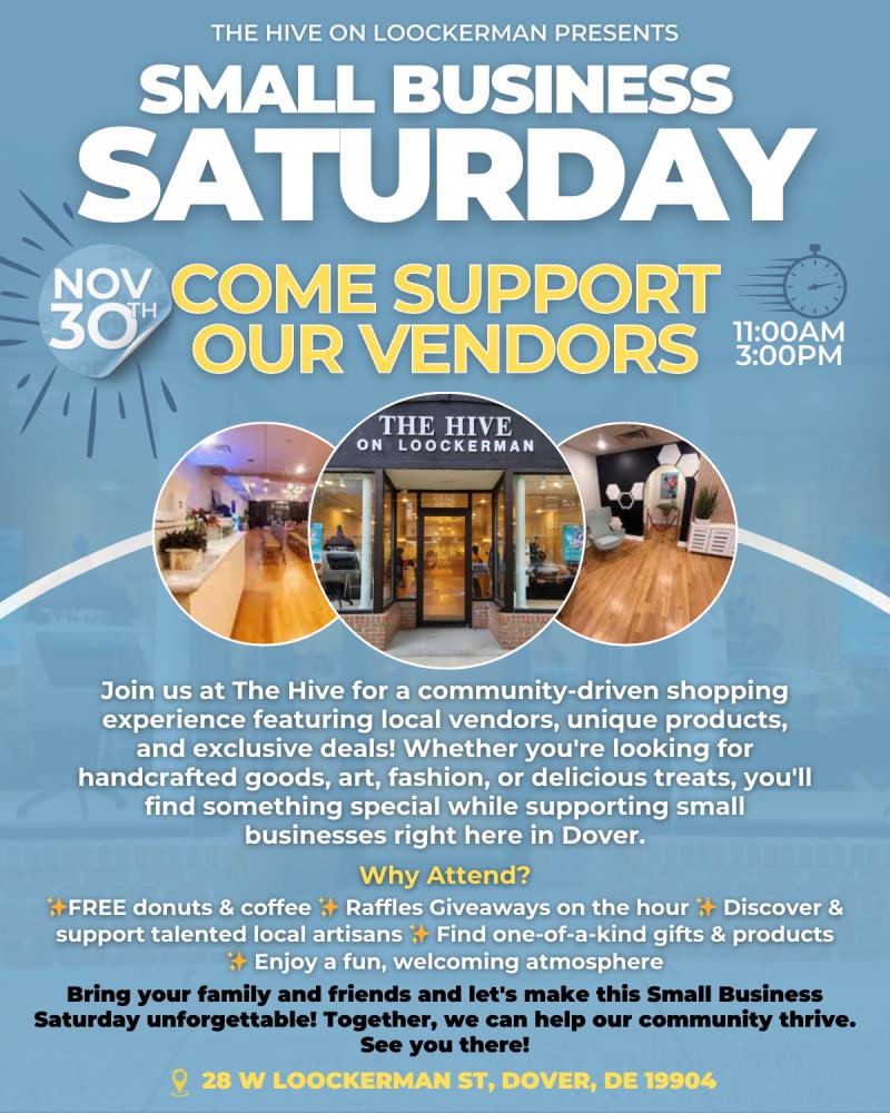 Small Business Saturday Shopping Experience