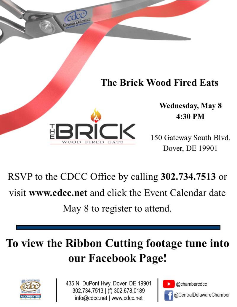 Ribbon Cutting - The Brick Wood Fired Eats